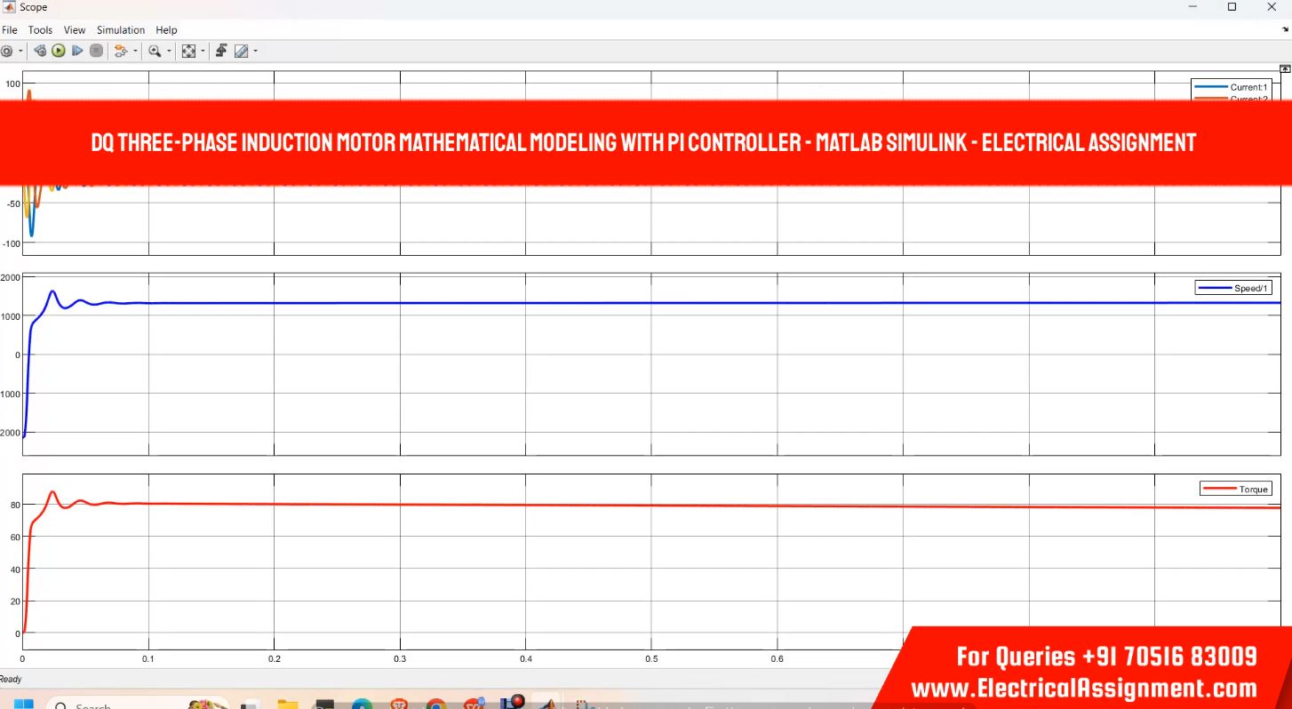3-Phase Induction Motor Modeling - MATLAB Simulink Simulation Explained screenshot 3